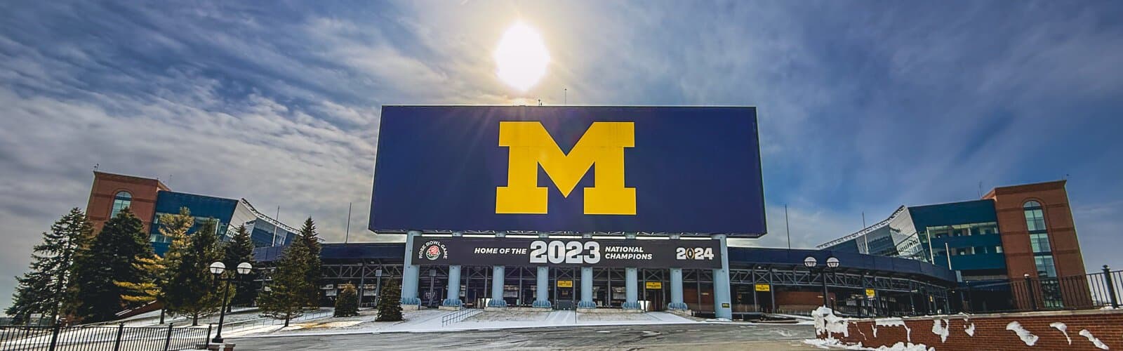 University of Michigan Big House Stadium